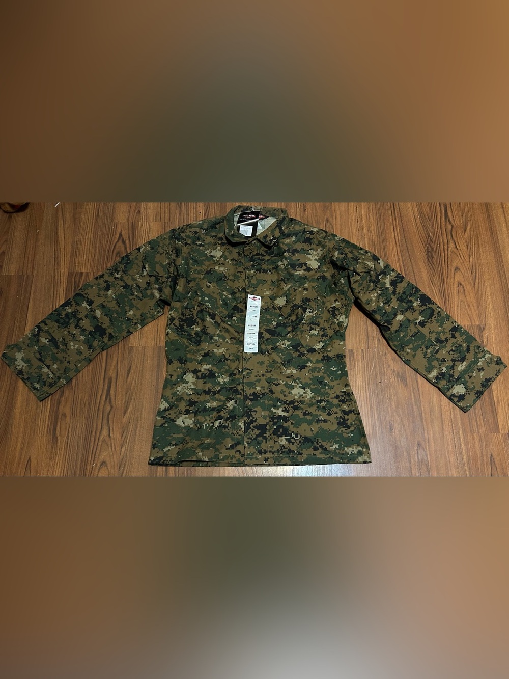 USMC Digital Camo Blouse Size Medium-Regular MARPAT Woodland Tru-Spec